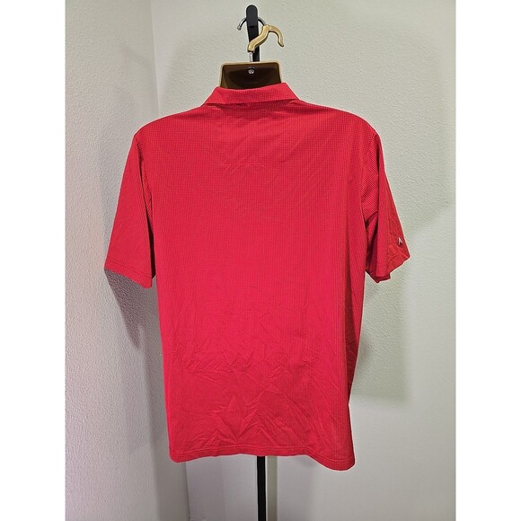 Indiana University Hoosiers Shirt Mens Large Red Antigua Polo Embroidered Logo - Picture 6 of 9